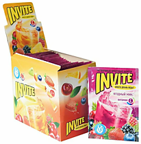 Растворимый напиток "Invite" 9гр. 1/24/8